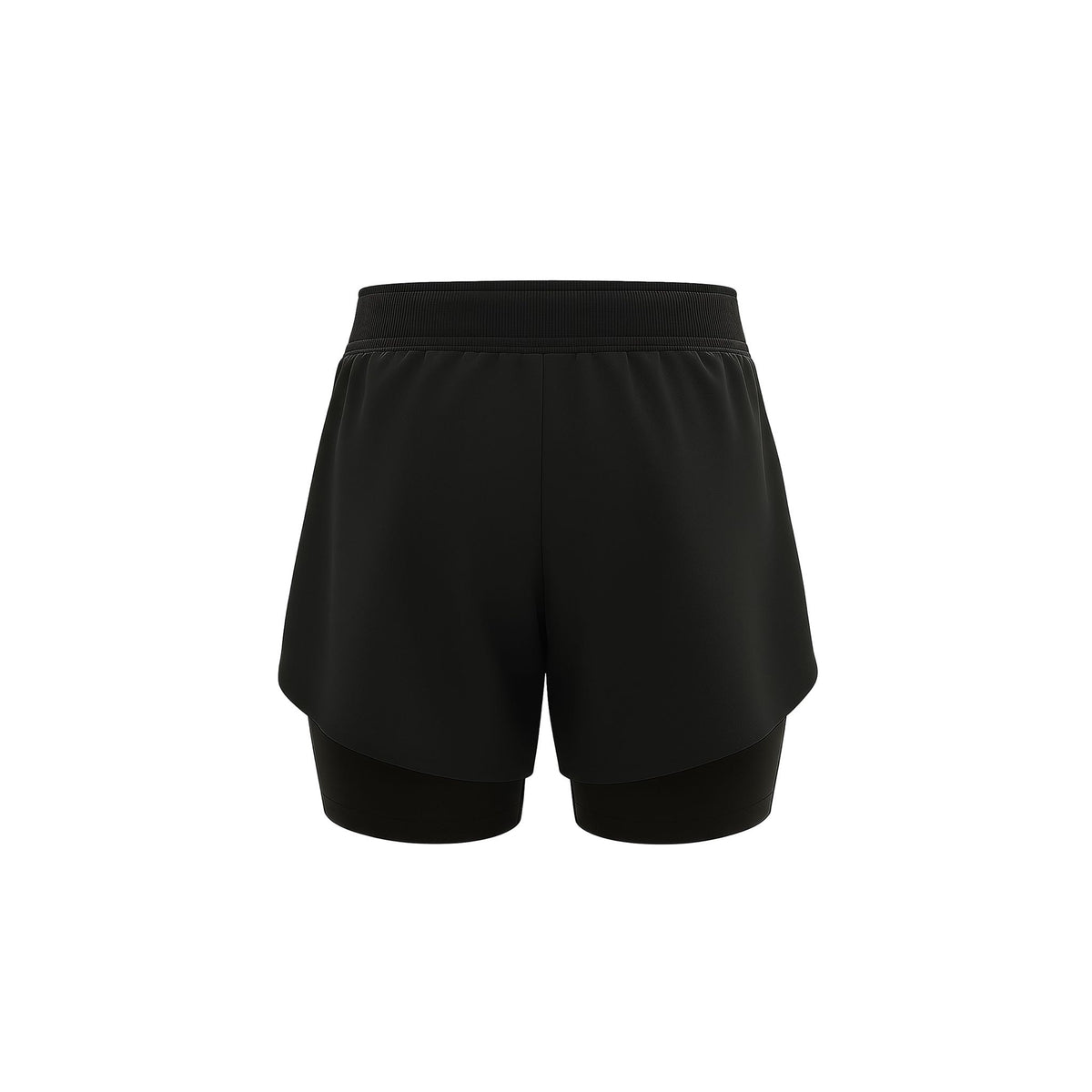 Black shorts on a white background (Black)