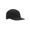 Black cap with a small logo on a white background (Black)