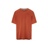 Orange t-shirt with a logo on a white background (Orange)