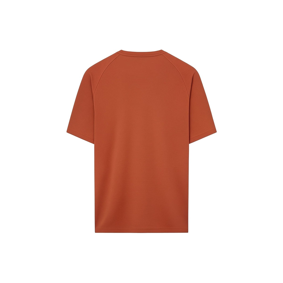 Orange t-shirt on a white background (Orange)