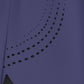 Close-up of a dark blue fabric with a black geometric pattern on a matching background (Blue)