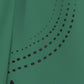 Green fabric with black geometric pattern (Green)