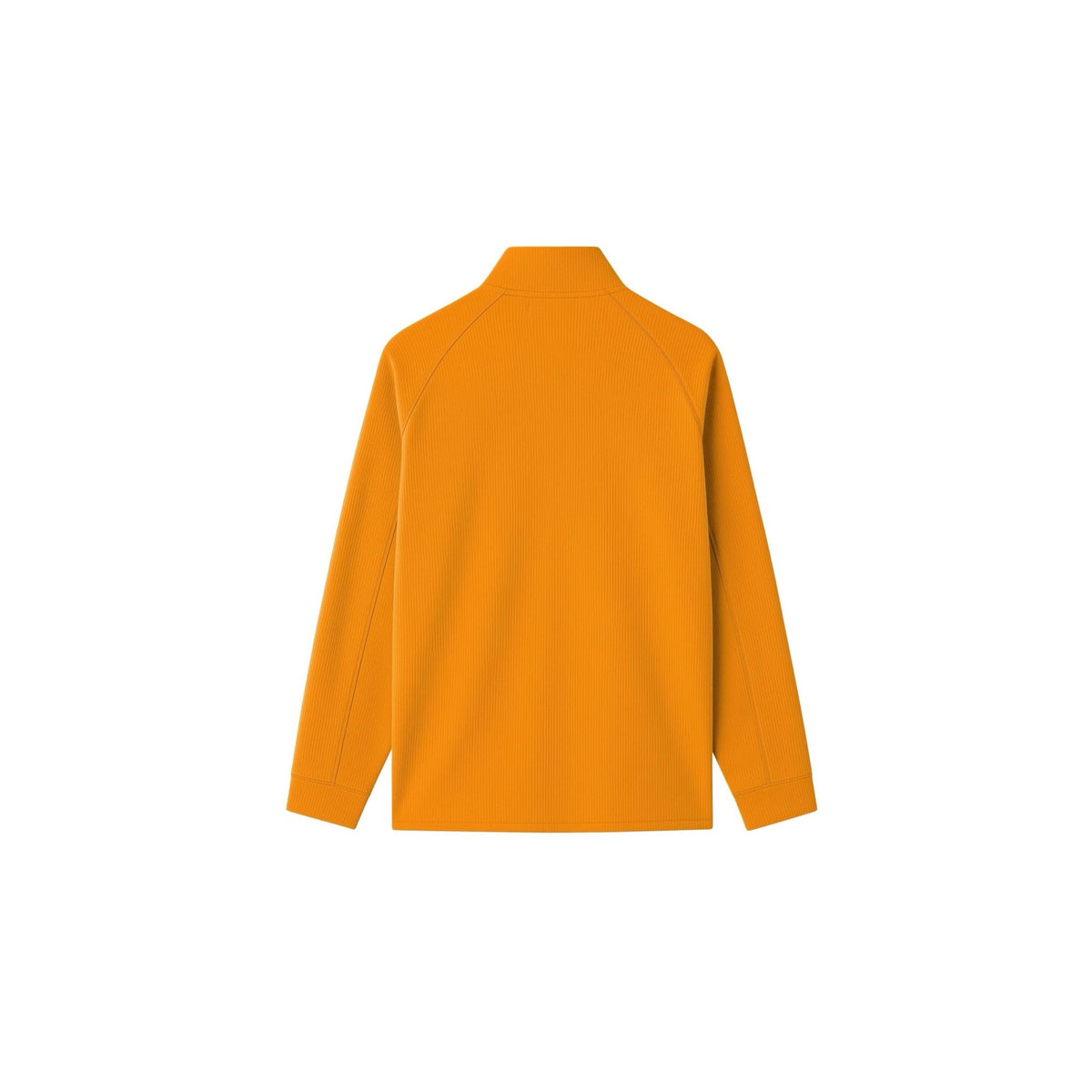 Orange long-sleeve shirt on a white background (Orange)